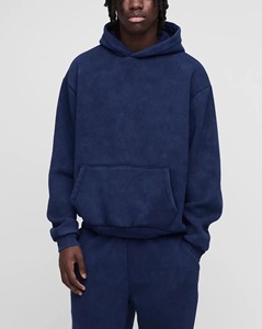 Conjunto Deportivo de Fabricante, Pantalones Deportivos, Sudadera con Lavado Ácido, Cremallera, Impresión DTG, Personalizado con Pedrería, Lavado Vintage, Unisex, Sudadera con Capucha para Invierno - Product Image 3