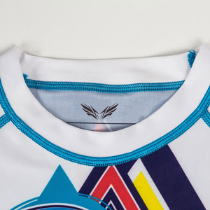 ชุดกีฬาเด็กโรมันแบบ rashguard โลโก้ตามสั่งไม่แพ้ GI Jitsu BJJ rashguard 2025 - Product Image 2