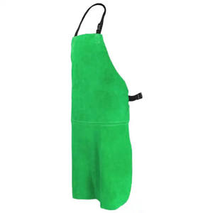 Premium Quality Genuine Cowhide Split <b>Leather</b> Welding <b>Apron</b> Industrial Safety Spark Resistant with Durable Plain Style - Product Image 3