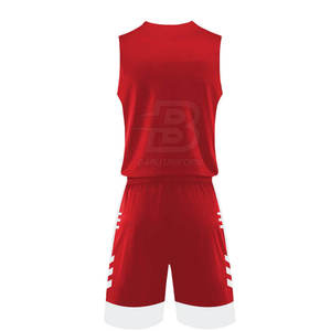 Uniforme de secado rápido de baloncesto de talla grande Conjuntos transpirables de diseño clásico de nuevo estilo para la venta en línea - Product Image 2