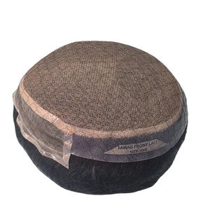 Miraje Front Lace Yaki Style Toupet Perruque Base de Soie Prothèse Cheveux Humains Comprenant Bangladesh Indien Taz Cheveux Direct Bangladesh - Product Image 1