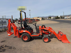 Chargeuse sur pneus Kubota BX23S d'occasion 23 CV, mini-chargeuse, chargeuse-pelleteuse avec composants, moment de charge élevé - Product Image 5