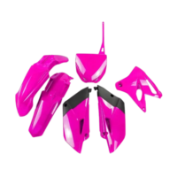 Kit plastique fuchsia XFUN YAKIT320P-6642 pour accessoires de moto Yamaha YZ 85 2015-2021
