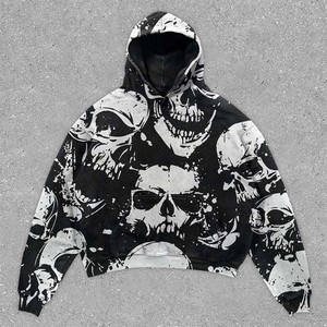 Sweats à capuche de haute qualité personnalisés grande taille pour hommes - Product Image 2