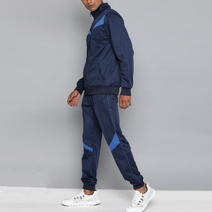 Mezcla de poliéster y LICRA personalizada, bloque de colores, bordado de chándal, conjuntos de Jogger cómodos y adecuados - Product Image 3