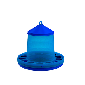 Comedero de Plástico para Aves de Corral Azul 12 Kg./ 20 L. - Product Image 1