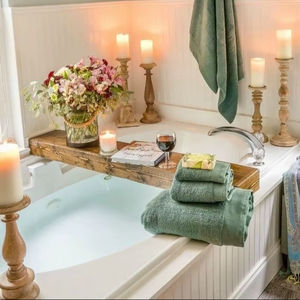 Portavelas de madera de lujo - Product Image 1