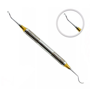 Removedor de Cálculos Dentales Posteriorales Montana Jack Sickle Scaler, Instrumento Dental de Acero Inoxidable, Manual, Ergonómico, para Periodoncia - Product Image 3