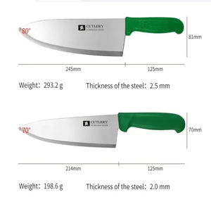 Cuchillo de Carnicero de Acero Inoxidable 5cr15mov en Oferta, Juego de Cuchillos de Cocina para Chef, Cuchillo de Carnicero Afilado con Mango de Plástico - Product Image 4