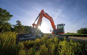 Pour excavatrice compacte KX080-5 avec moteur de 66,6 CV, capacité de la benne de 0,25 m, poids opérationnel de 18520 kg, origine américaine - Product Image 6