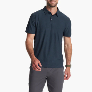 2025 Nueva camiseta Polo de negocios de gama alta personalizada de fábrica, el logotipo se puede personalizar a pedido adecuado para negocios cómodos - Product Image 1