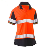 Ropa de Seguridad de Alta Visibilidad Personalizada al por Mayor para Mujer, Chaquetas y Camisas Reflectantes Fluorescentes de Alta Visibilidad