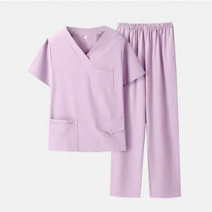 Conjunto de Uniformes Médicos para Quirófano, Manga Larga, Secado Rápido, Antiarrugas, con Alta Elasticidad - Product Image 2