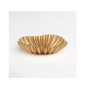 Metal de alta calidad con diseño decorativo multiusos y cuenco para servir en forma para frutas, ensaladas y postres - Product Image 6