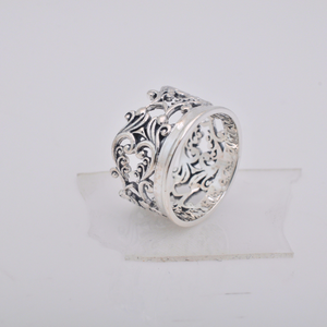 New Arrival Unisex 925 Sterling <b>Silver</b> <b>Handmade</b> Everyday Rings Round Shape Ring - Product Image 1