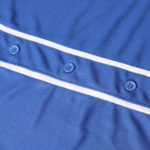 Vêtements de sport cousus pour jeunes avec broderie personnalisée de haute qualité, sublimation, maillot de baseball noir personnalisé pour hommes - Product Image 3