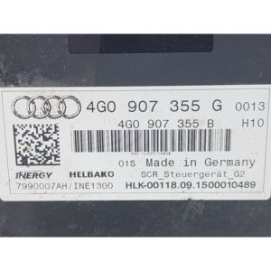กล่องควบคุม ADBLUE สำหรับรถยนต์ AUDI A6 Avant ซีรีส์ C7 (4G5) 4G0907355G CNHA ดีเซล 1968 (11>18) - Product Image 3