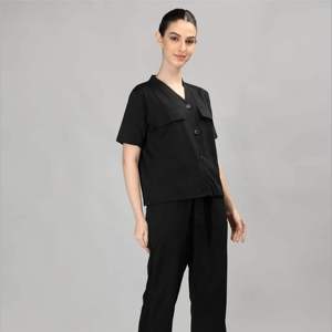 Elegante conjunto de 2 piezas para mujer con parte superior e inferior a juego, perfecto para ropa informal o trajes elegantes - Product Image 5