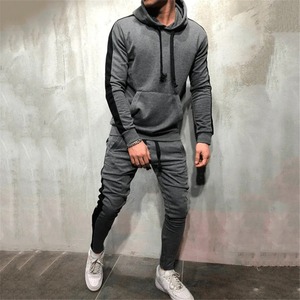 Conjunto para correr para hombre, trajes deportivos para hombre, ropa deportiva de 2 uds, chándal, ropa deportiva, sudaderas, sudadera, pantalón, conjunto deportivo para hombre - Product Image 6