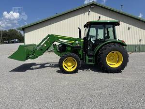 Tracteur à roues diesel Johnn Deere 5075E 4WD Mini tracteur 180 ch Puissance nominale 4x4 pour usage agricole avec boîte de vitesses à pompe diesel - Product Image 2