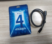 Nylon PD 100W Charge Rapide 4.0 Type C Câble USB 20V 5A Ligne de Synchronisation de Données pour Ordinateur Portable Téléphone Mobile USB C 40Gbps Câble de Date