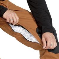 Pantalon de ski pour homme, service OEM, couleur marron, pour adultes, avec fermeture éclair à la cheville, poches, grande taille, imperméable, pour snowboard et activités de plein air en hiver
