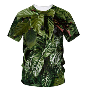 เสื้อยืดผู้ชายแฟชั่นใหม่ผ้าใยไผ่พิมพ์ลาย3D เสื้อสลิมฟิตแขนสั้นปรับแต่งโลโก้ได้ - Product Image 6