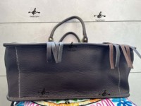 Nouveau design – Sac fourre-tout élégant en cuir de vachette véritable avec franges, sac à main en cuir sculpté à la main avec poils, pour femme, multi-usages