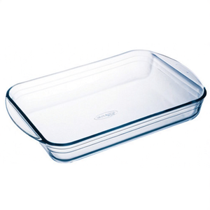 Pirofila Vetro temperato (39x23cm) Transparente 249BC00 1646 - Product Image 2