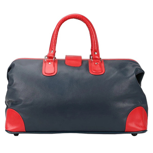 Sac de voyage de nuit en cuir véritable pour hommes Bagages en cuir - Product Image 1