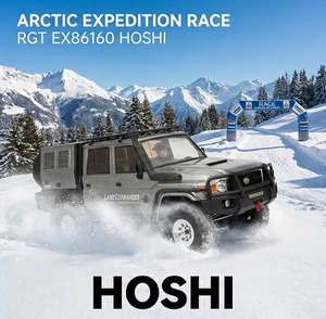 RGT EX86160 <span class=keywords><strong>1</strong></span>/<span class=keywords><strong>10</strong></span> RC <span class=keywords><strong>Crawler</strong></span> LC79 Commander Hard Body 4WD Off-Road Truck 10CH Simulation Vehicle Professional Hobby Grade RTR - Product Image 1