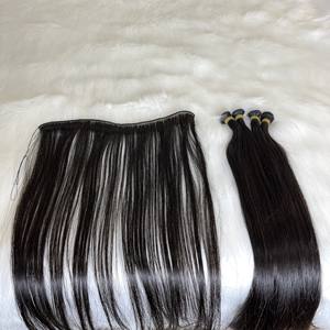Extensions de cheveux humains vietnamiens tissées à la main, couleur naturelle, 100 % vierges, cuticules alignées, meilleur prix, meilleure qualité - Product Image 2