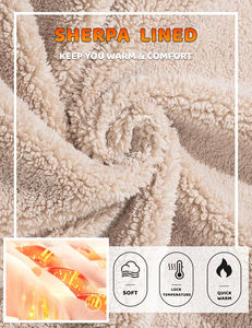 Sweat à capuche pour hommes avec capuche à cordon épais en polaire pull sweat hiver chaud décontracté coton Streetwear vêtements haut respirant - Product Image 4