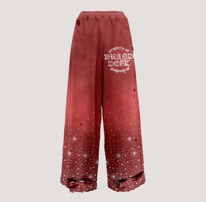 ชุดวอร์มผู้ชายมีฮู้ดพิมพ์ลายสีพื้นชุดวอร์มสำหรับฤดูหนาวแนวสตรีทวินเทจ - Product Image 5