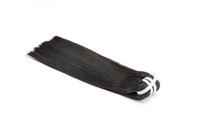 ผมต่อจากผมมนุษย์แบบไม่ผ่านกระบวนการผมตรงผมคนชาวเวียดนามแท้สีดำขายส่ง - Product Image 3