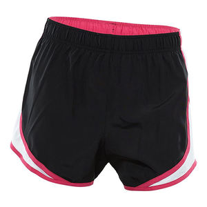 Pantalones cortos de malla transpirable para correr, cintura alta, secado rápido, entrenamiento, gimnasio, deportivo, estirable, a prueba de sudor, pantalones cortos para mujer - Product Image 3