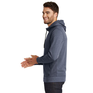 Sweats à capuche pour hommes Sweats à capuche personnalisés avec fermeture éclair pour hommes Impression bouffante Veste à fermeture éclair en coton uni doux de haute qualité pour hommes - Product Image 3