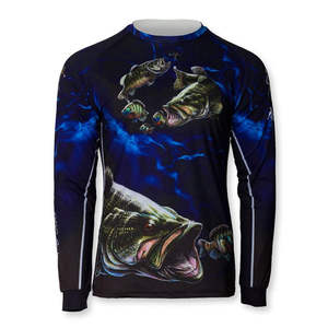 เสื้อเจอร์ซีย์ตกปลาระบายอากาศได้ดีคุณภาพสูงบริการ OEM ผ้าแคนวาสสีในราคาที่ดีสำหรับการใช้งานในฤดูหนาว - Product Image 1