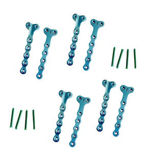 Instrument chirurgical vétérinaire en acier inoxydable, plaque de fixation orthopédique de type T, implant traumatique pour bovins, ovins, caprins, durable - Product Image 2