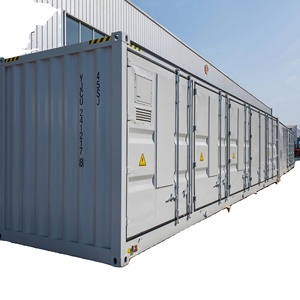 Industrial Comercial 1MWh Bess Batería solar Sistema de almacenamiento de energía 500Kwh 2MWh Contenedor de batería de iones de litio - Product Image 1