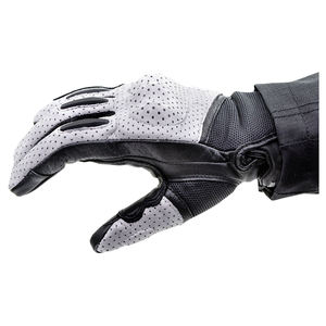 Gants de moto en cuir d'hiver Gants de moto courts pour hommes Écran tactile Motocross Protection des articulations Gants de course à la main - Product Image 2