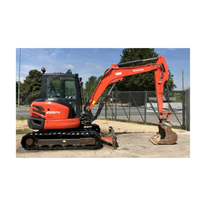 Excavateur KX057-5 Kubota fiable avec une excellente stabilité, un fonctionnement rapide et de grandes économies de carburant - Product Image 3