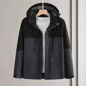 Veste matelassée à logo personnalisé pour hommes, manteau d'hiver épais avec capuche en coton rembourré, vêtements d'extérieur décontractés avec fermeture à glissière, PCS-R-29 - Product Image 4