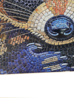 Panneau d'art mural papillon coloré personnalisé décoratif teinté UV impression pour la décoration intérieure