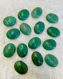 Haute qualité sculpté ovale vert Aventurine pierre de palmier guérison naturelle Chakra cristal semi-précieux pierre précieuse artisanat pour mascotte - Product Image 2