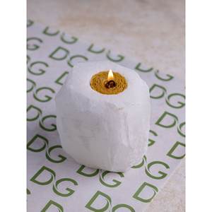 Bougeoir diffuseur de sel d'aromathérapie et brûleur d'encens en un - Product Image 3