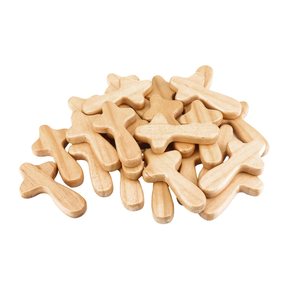 Venta al por mayor de cruces cómodas de madera maciza natural pequeña regalos de iglesia para Bodas de Pascua hechos en Vietnam buen precio - Product Image 1