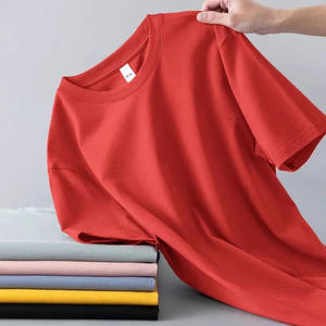 OEM personnalisé 100% coton T-Shirt pour hommes 220gsm haute qualité impression bouffante court surdimensionné grande taille T-Shirt de sport conception vierge solide - Product Image 6