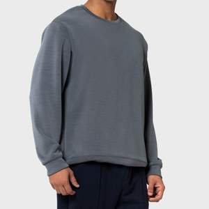 Sudadera de Cuello Redondo de Algodón de Marca Propia, Tejido Grueso de Felpa Francesa, Fábrica de Ropa, 100% Algodón - Product Image 1
