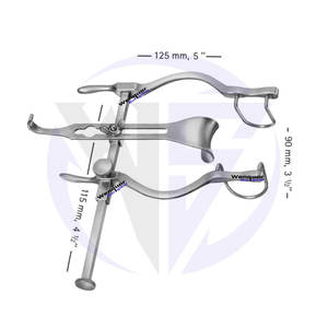 Retractor Abdominal Pediátrico Balfour de Alta Calidad, Tamaño para Bebés, Herramienta Quirúrgica de Acero Inoxidable, Instrumento Reutilizable, Proveedor Wenquar - Product Image 3